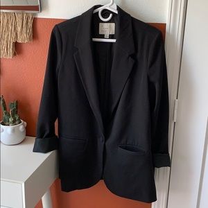 Boyfriend blazer black 8
